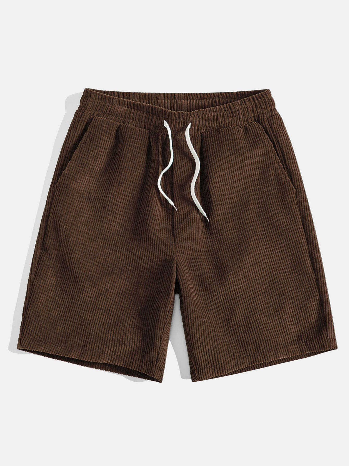 Los Angeles Print Heavy Weight Oversize T-Shirt & Corduroy Shorts