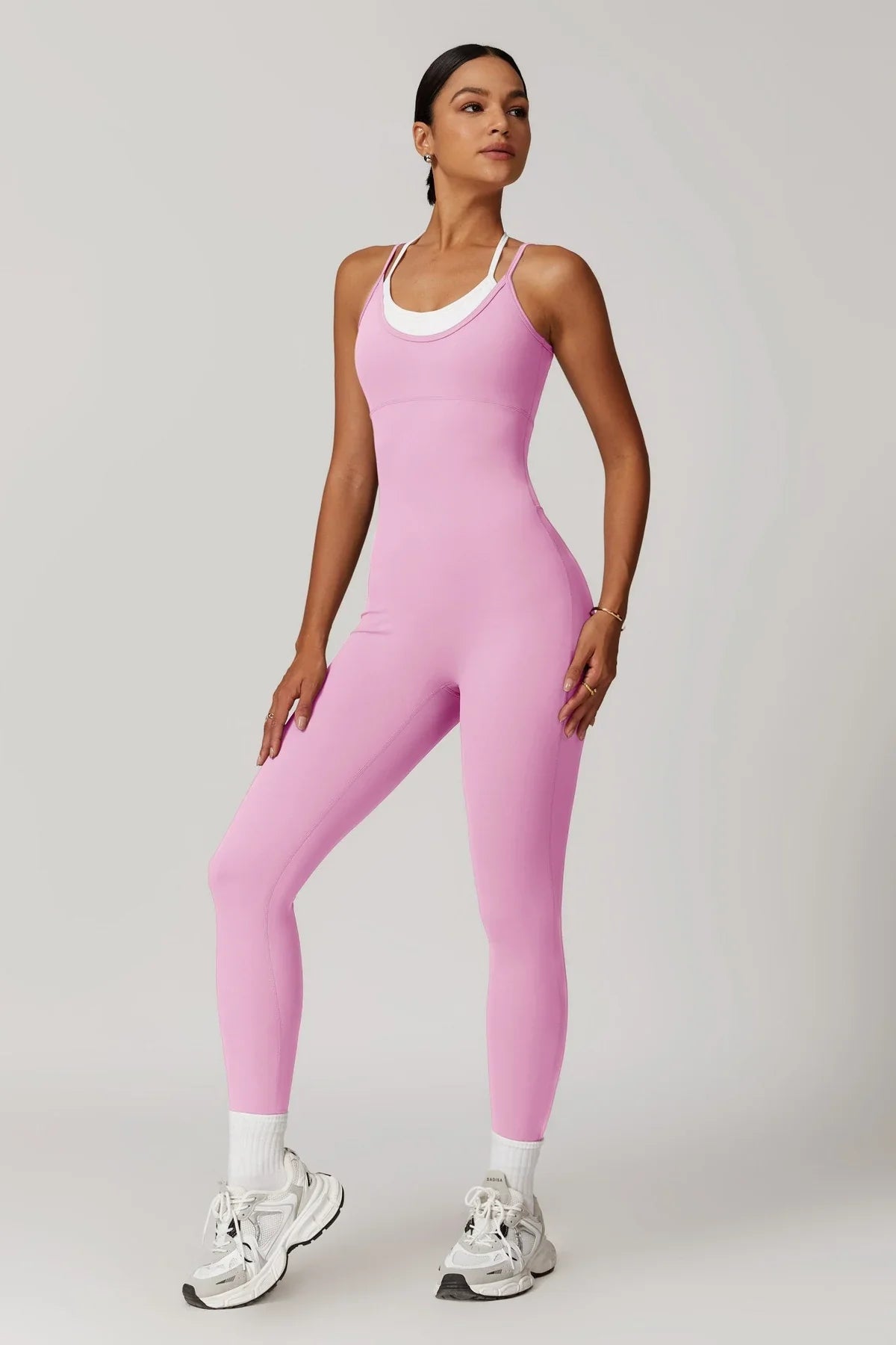 Zoe Jumpsuit- Pink