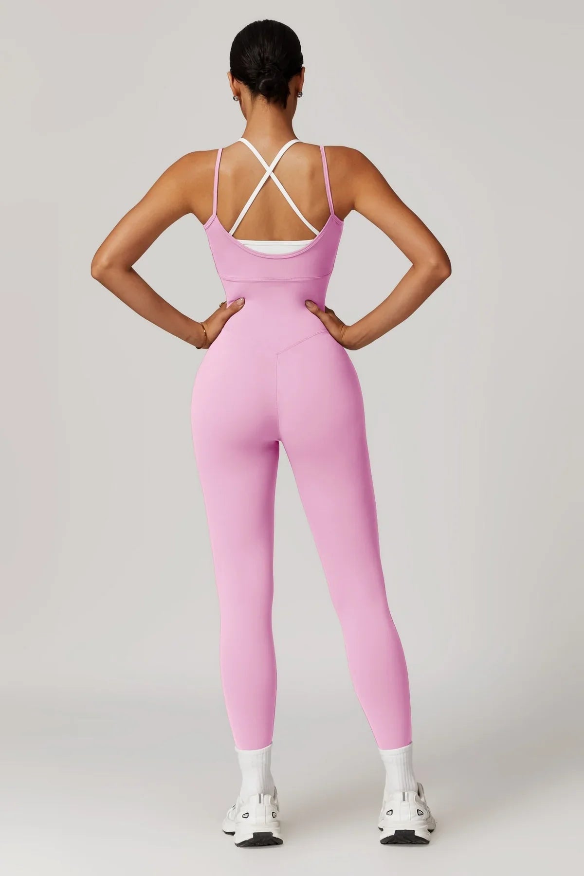 Zoe Jumpsuit- Pink