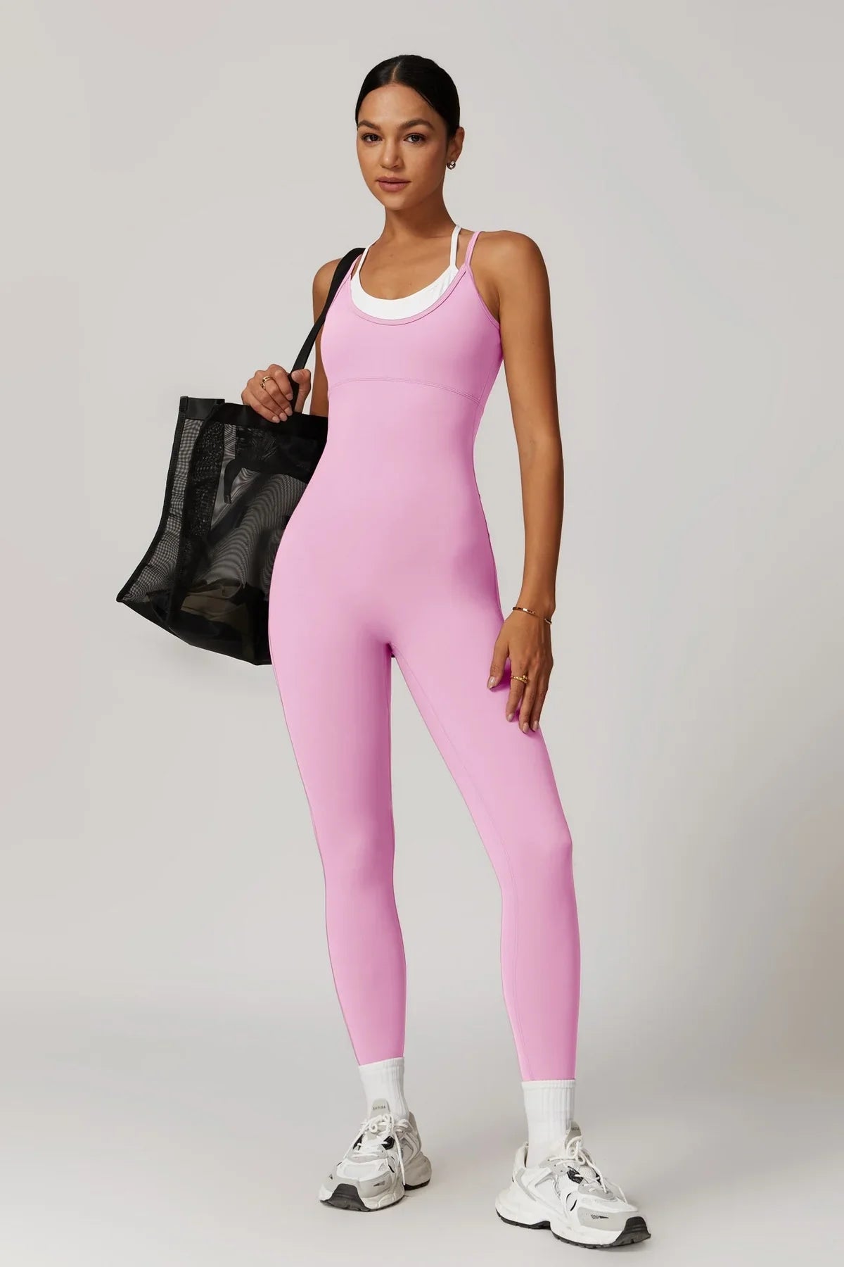 Zoe Jumpsuit- Pink