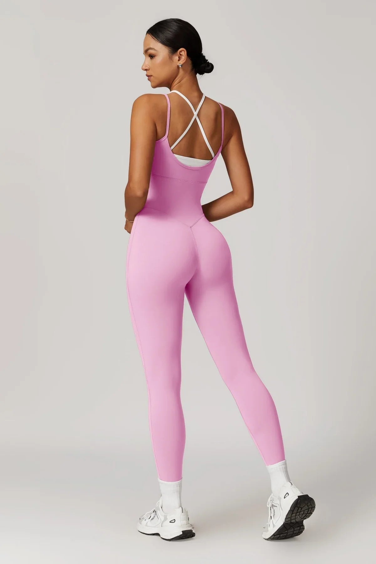 Zoe Jumpsuit- Pink