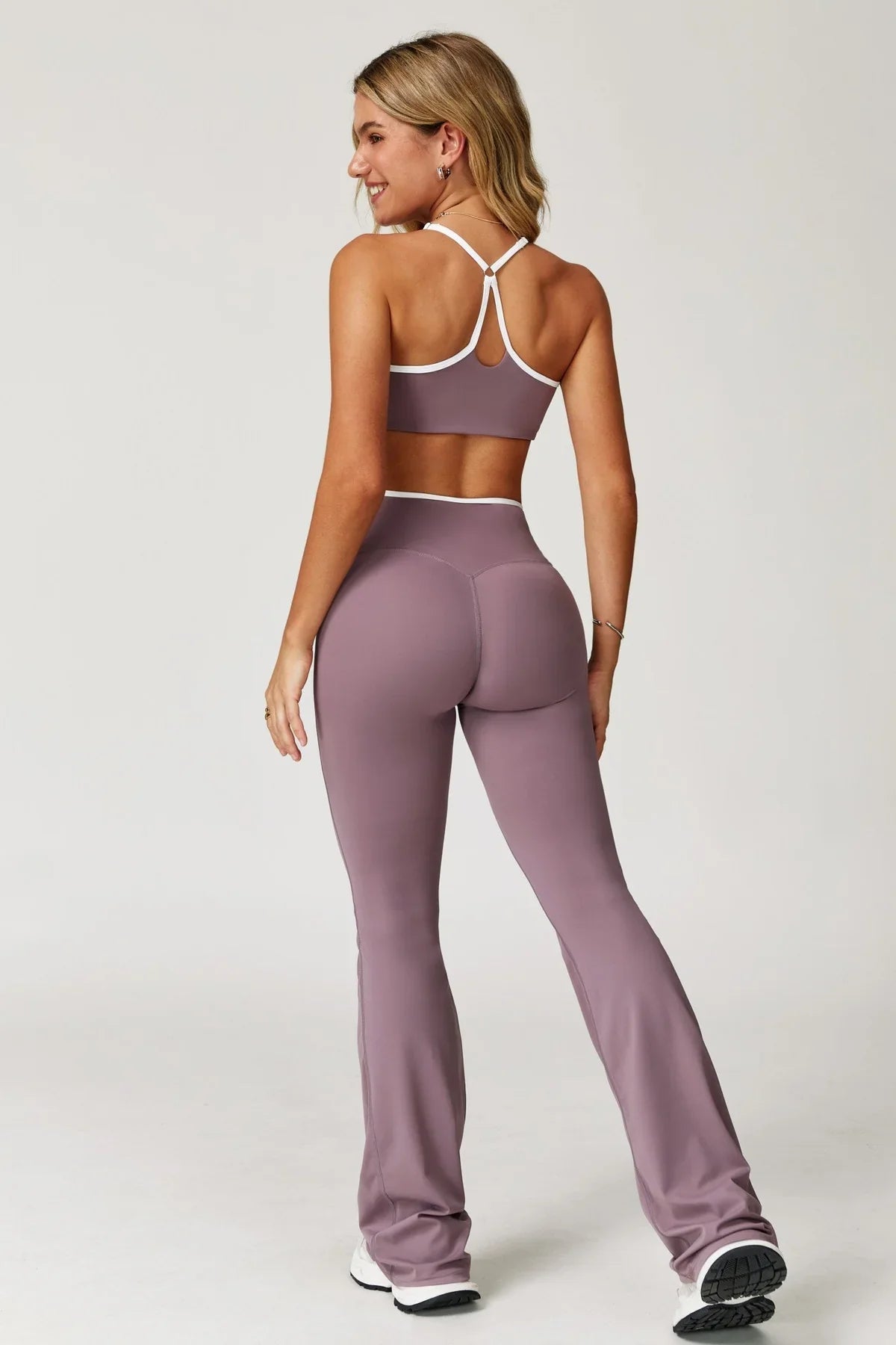 Liz Flare Leggings - Capuccino