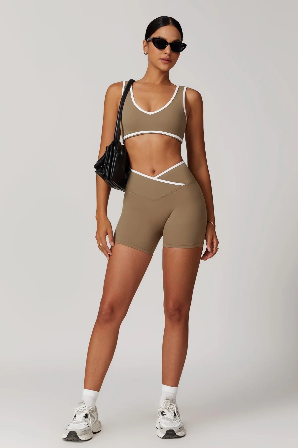 Athena Sports Bra - Capuccino