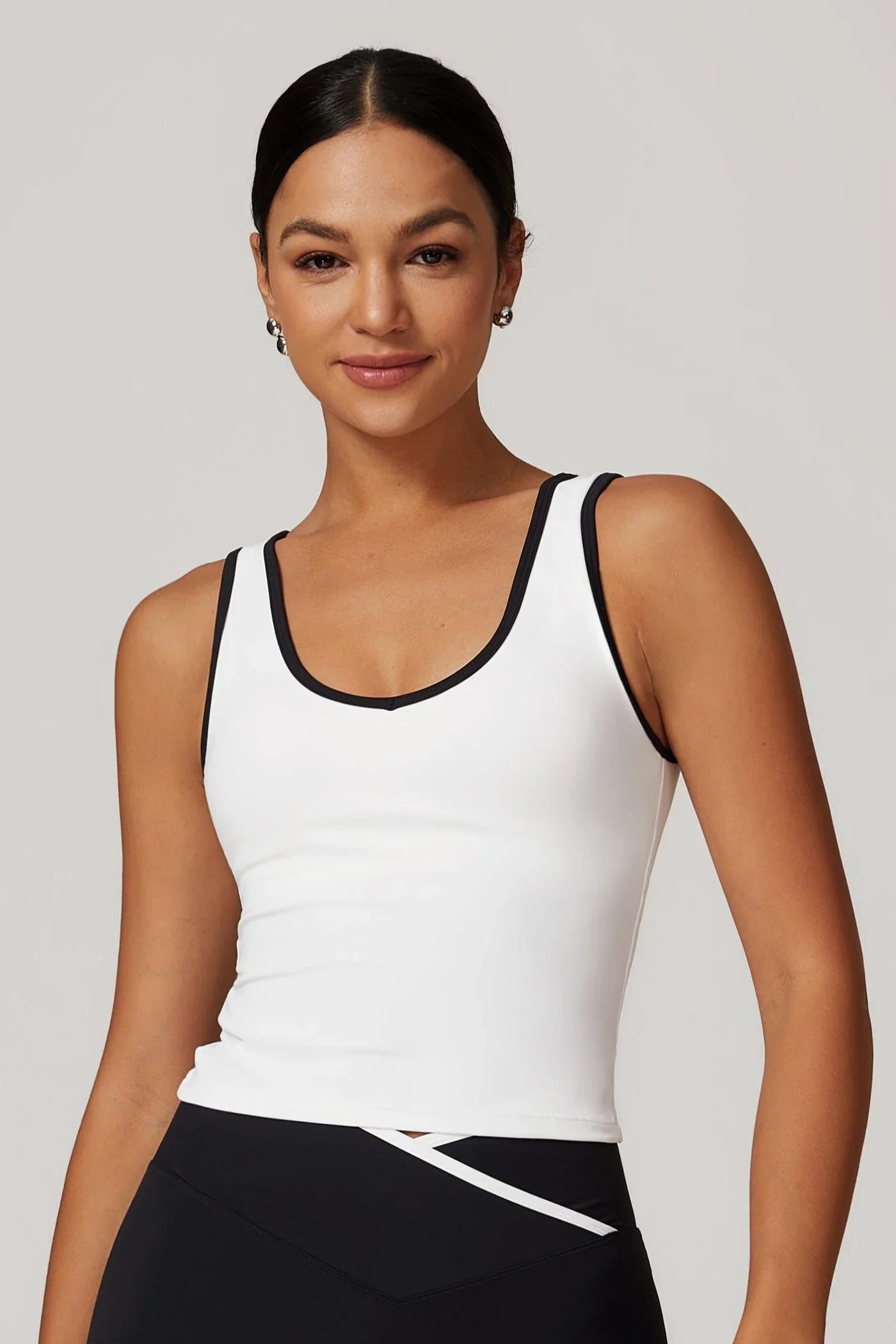 Anna Long Sleeve Top - Blue Bic