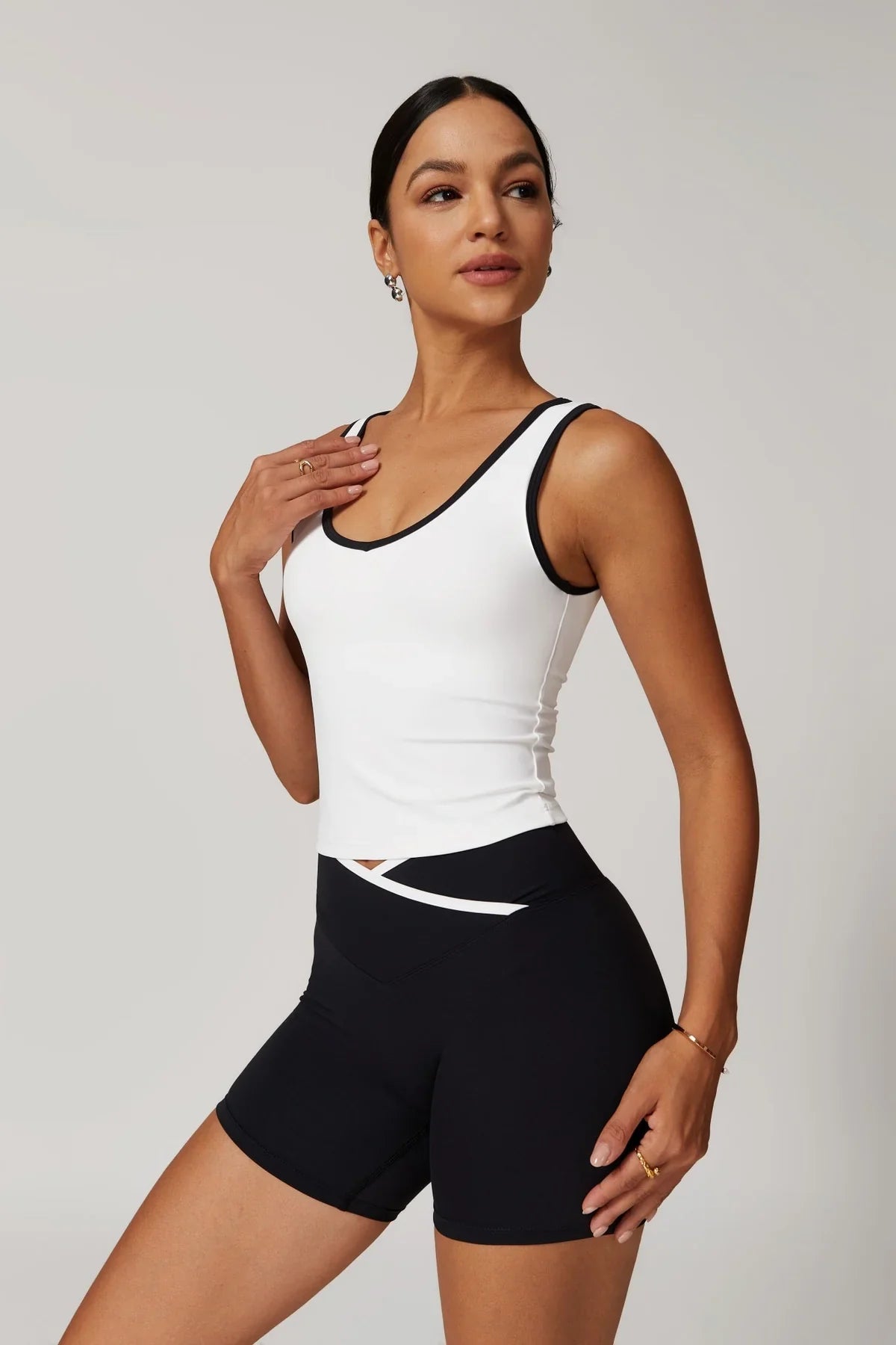 Anna Long Sleeve Top - Blue Bic