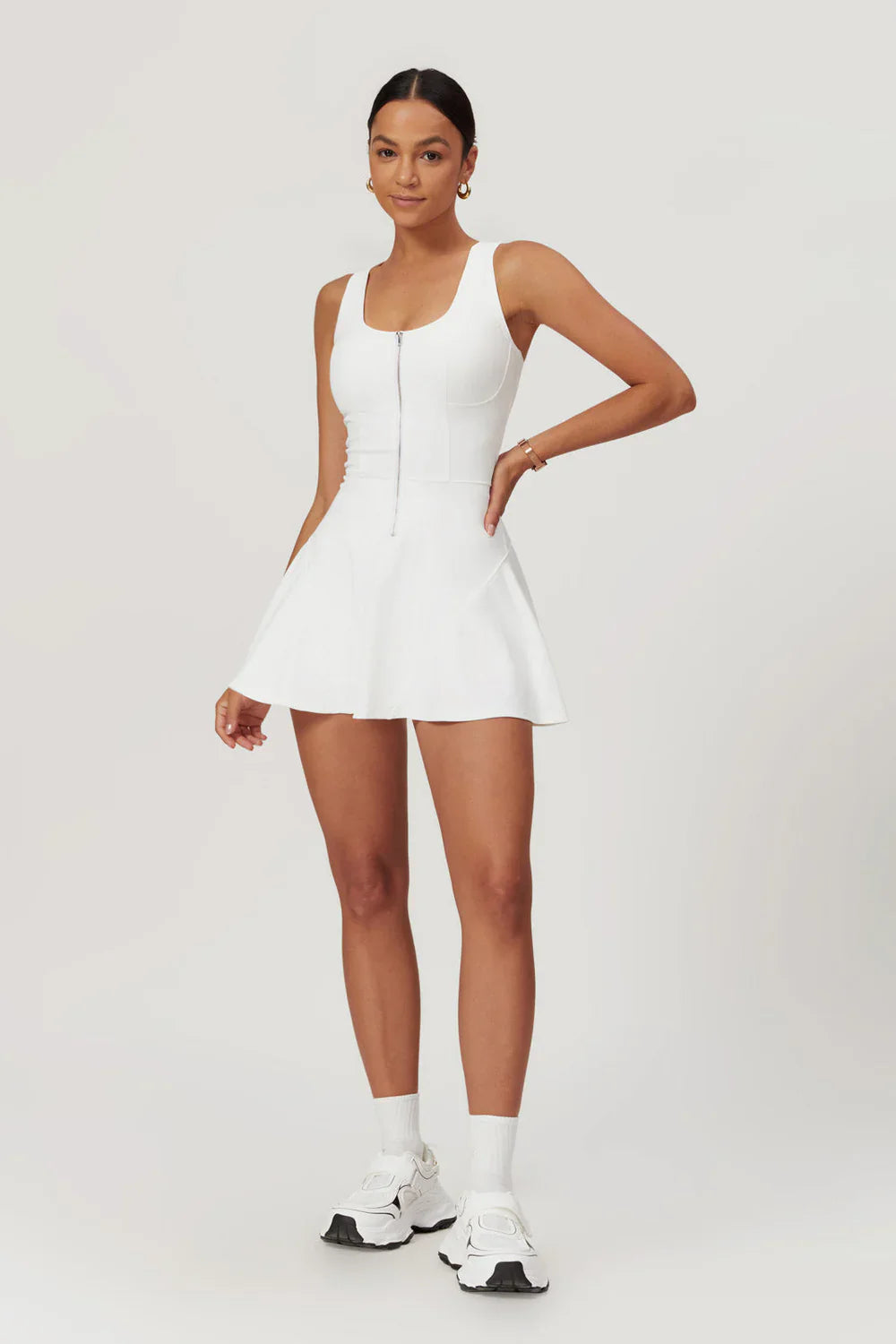Chloe Mini Dress - White