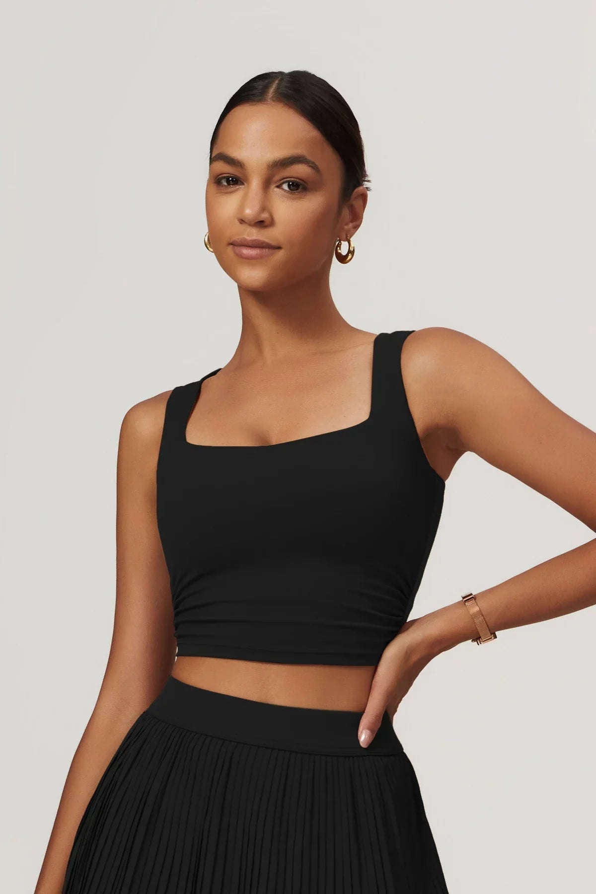 Mia Fit Top - Purple