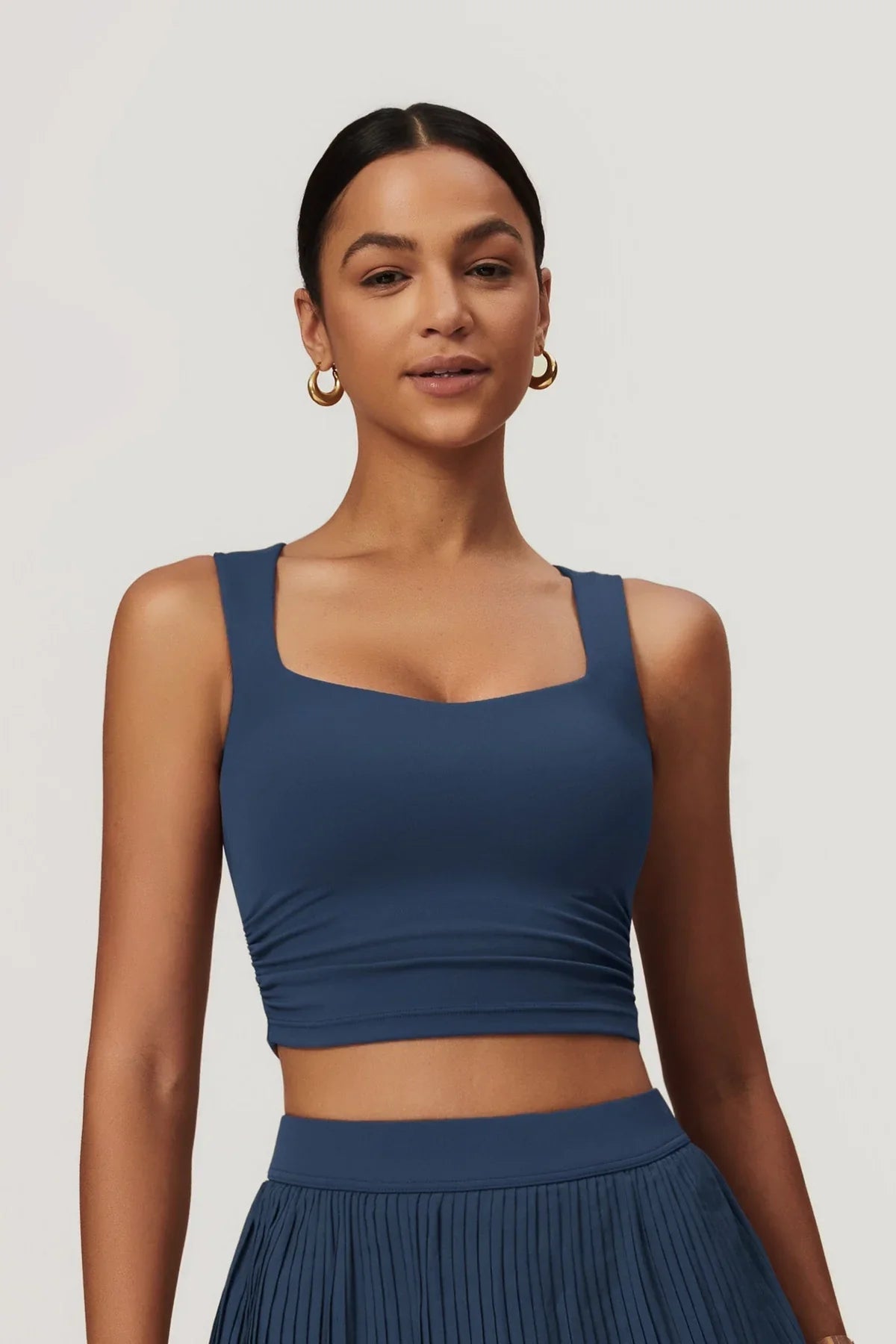 Mia Fit Top - Purple