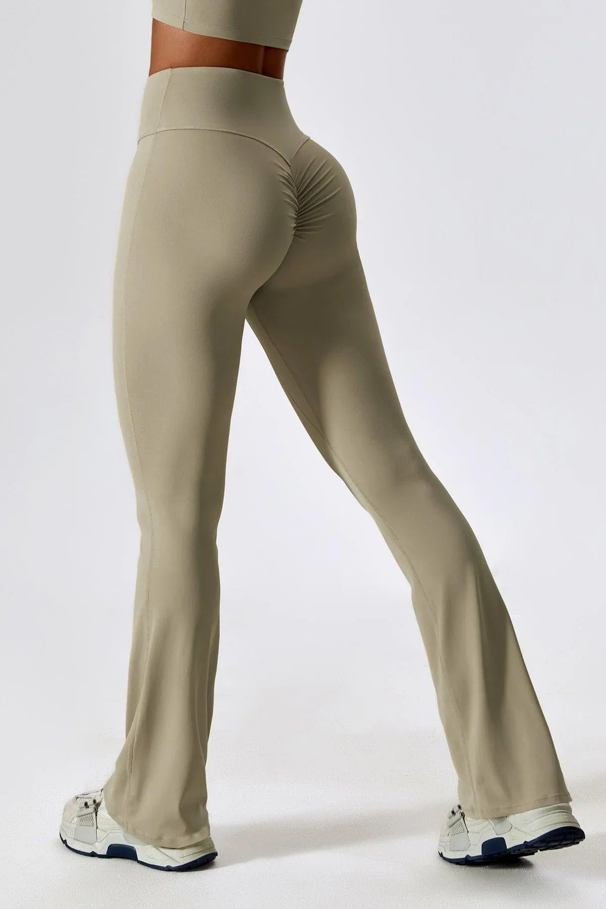 Daphne Flare Leggings - Butter Yellow