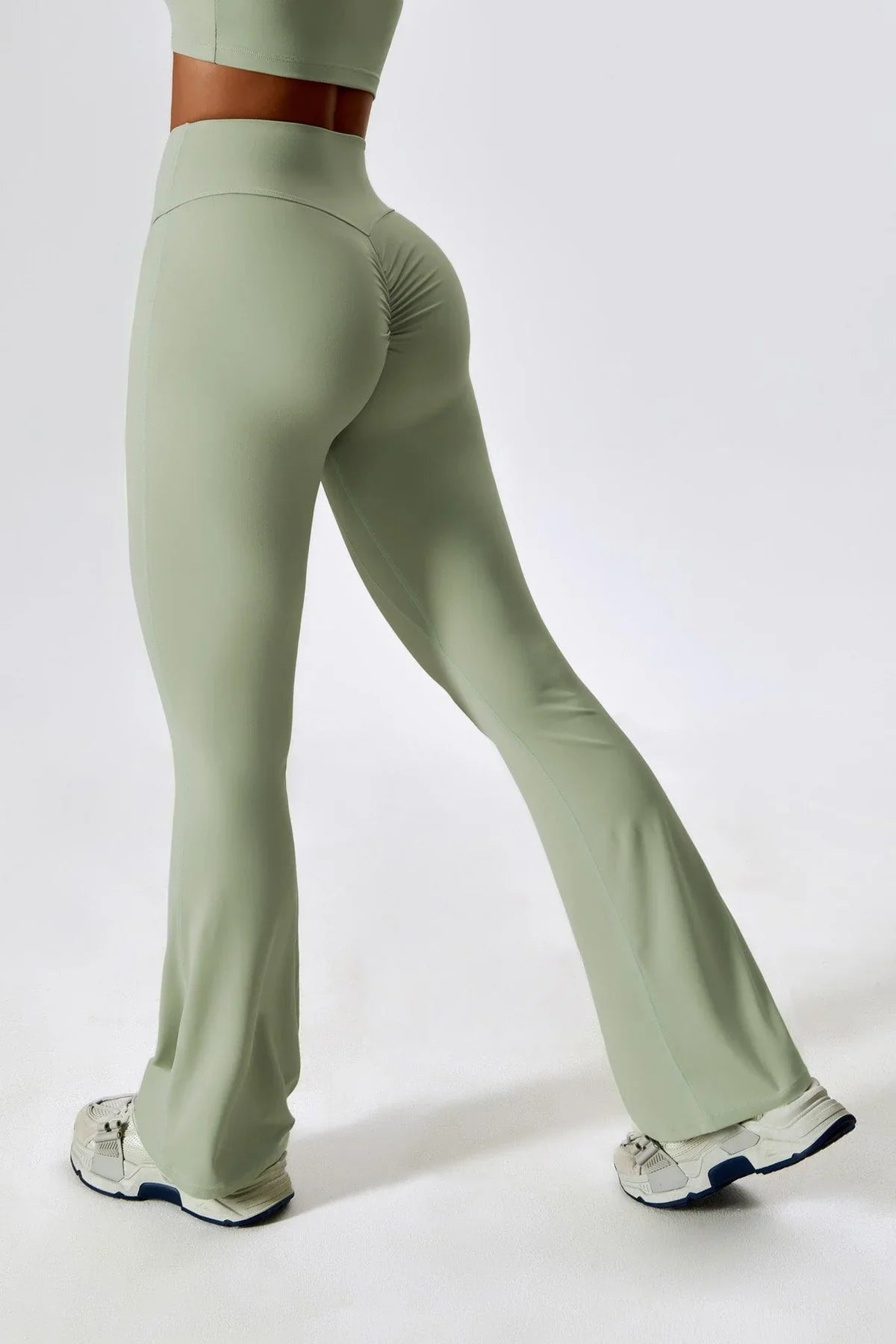 Daphne Flare Leggings - Butter Yellow