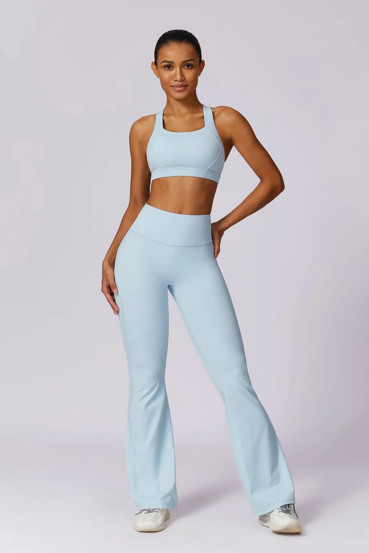 Daphne Flare Leggings - Butter Yellow