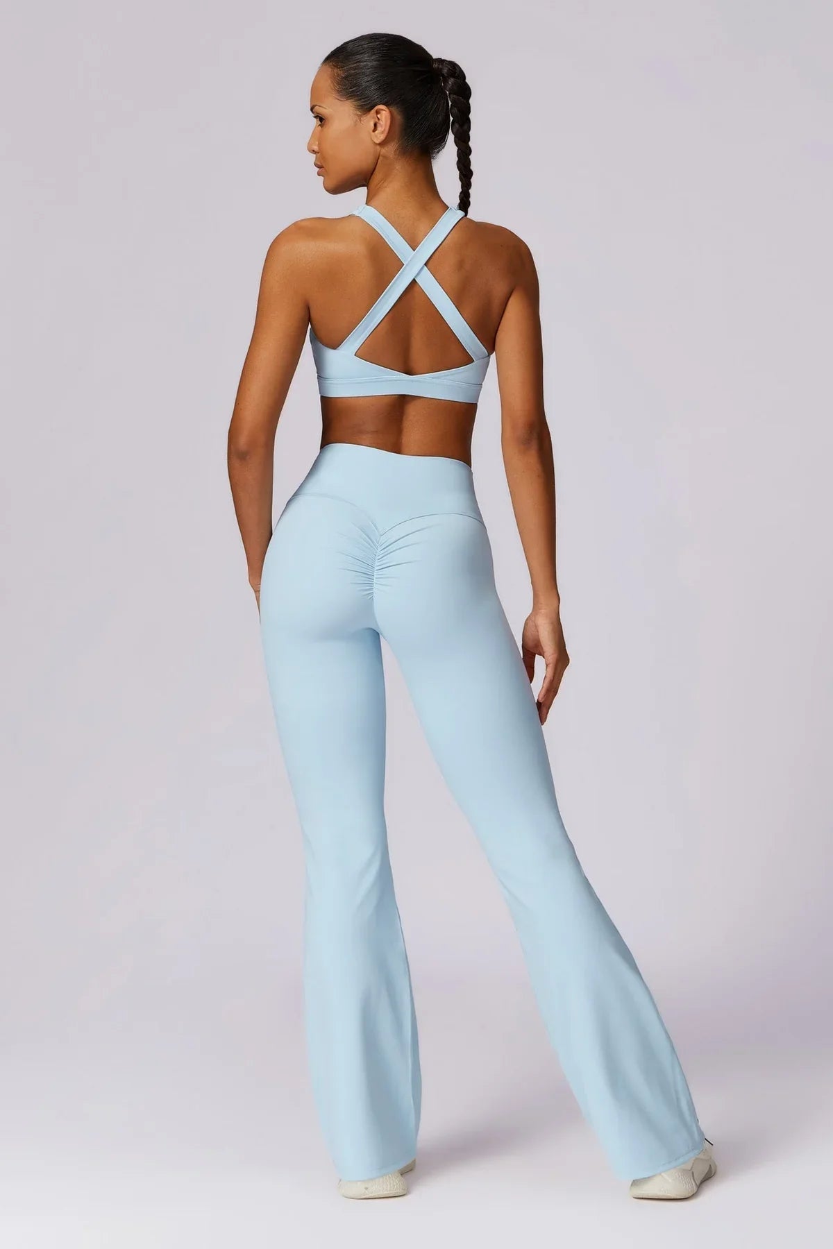 Daphne Flare Leggings - Butter Yellow