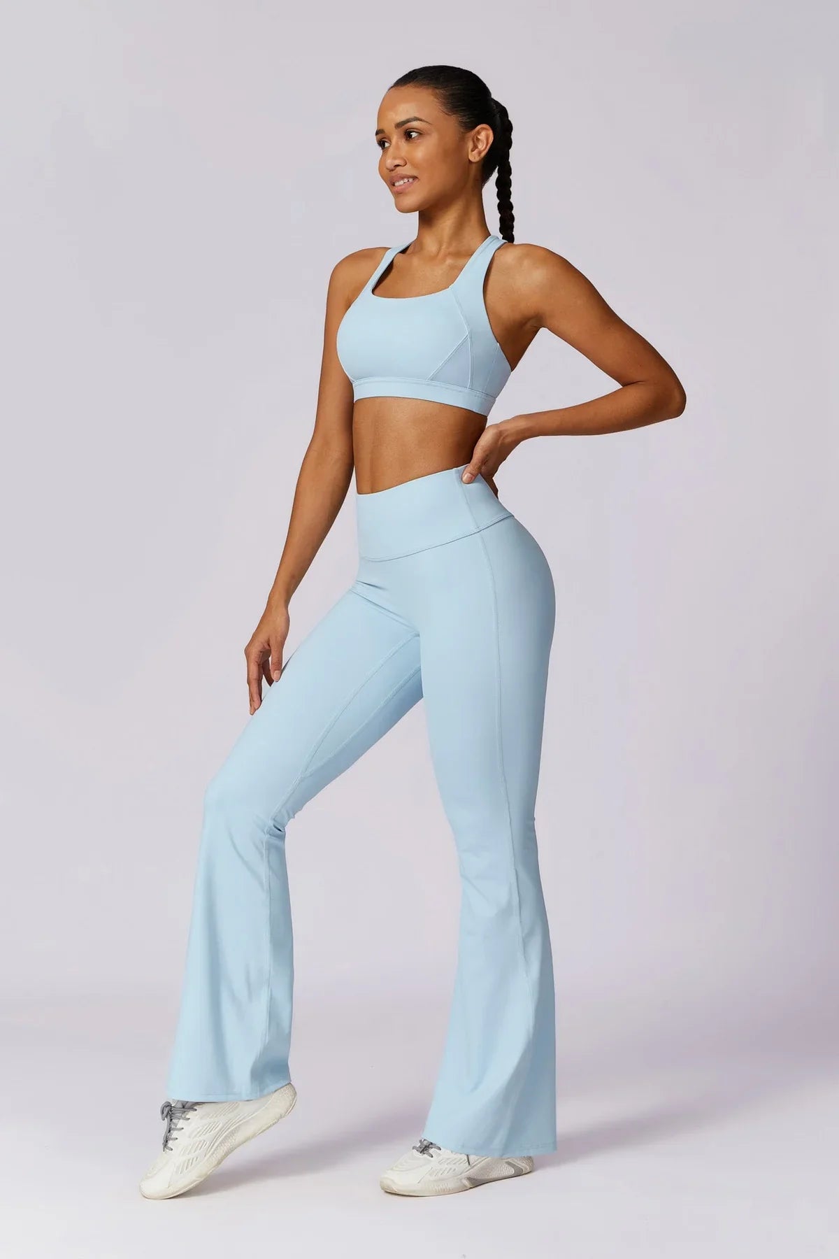 Daphne Flare Leggings - Butter Yellow