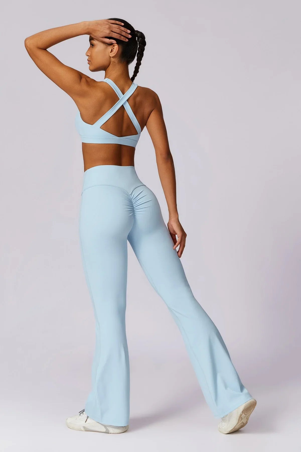 Daphne Flare Leggings - Butter Yellow