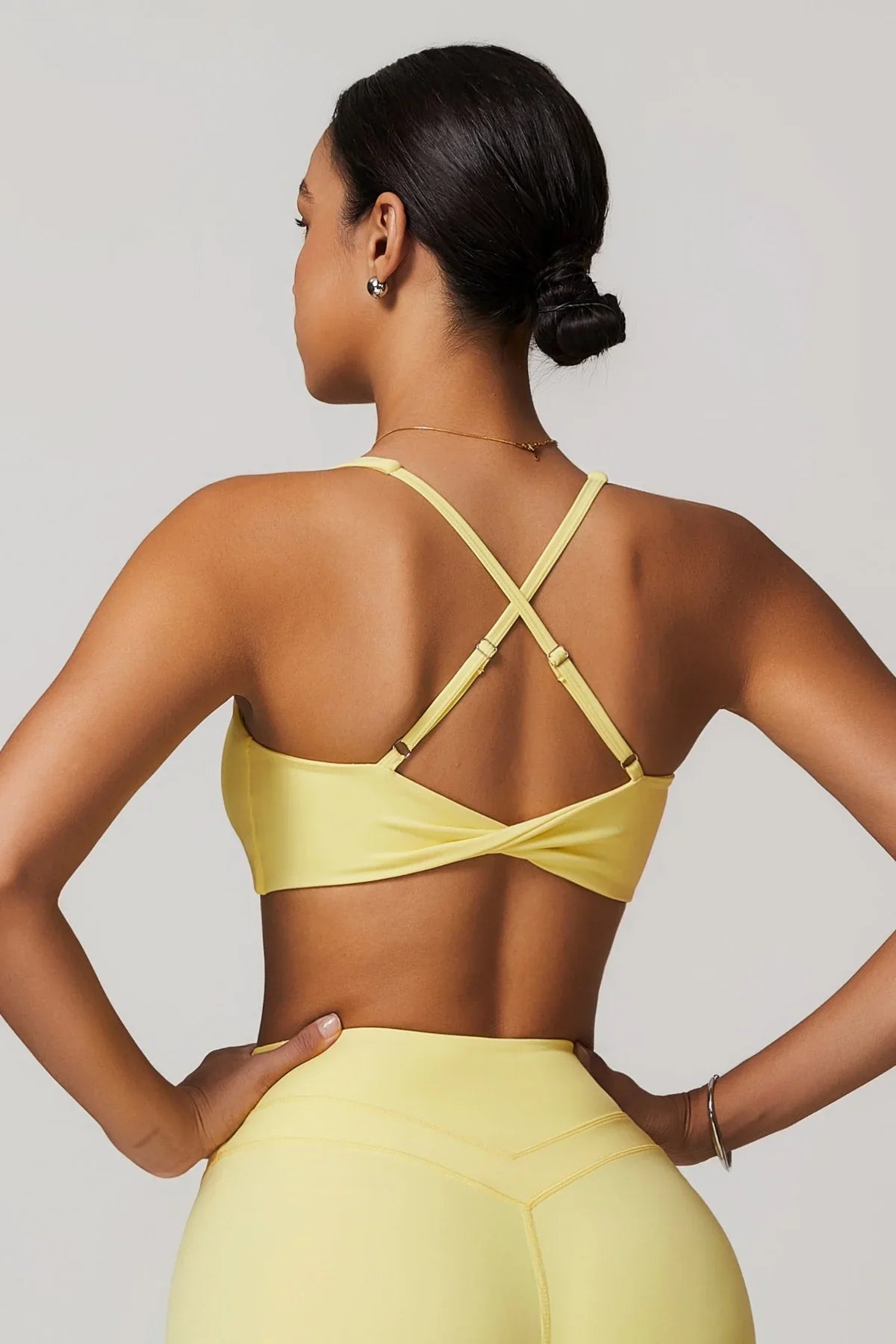 July Sport Bra - Soft Lemon
